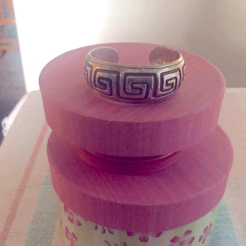 Solid Silver Cuffed Bracelet